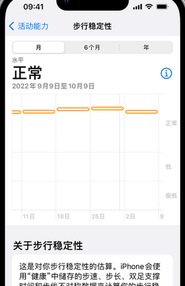 日照iPhone手机维修如何在iPhone开启'步行稳定性通知'