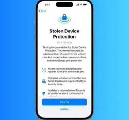 日照苹果授权维修店分享被盗设备保护功能开启方法 