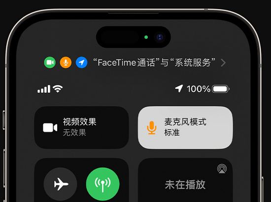 日照苹果授权维修网点分享iPhone在通话时让你的声音更清晰 