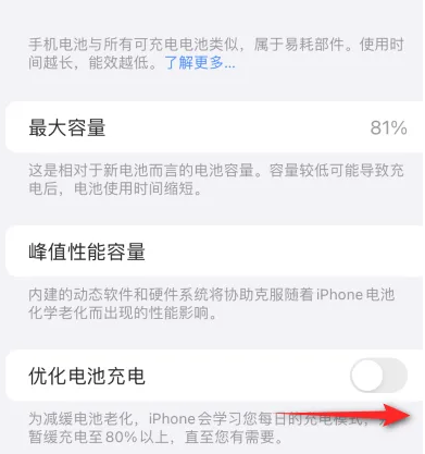 日照苹果15维修分享iPhone15充电到80%就充不进电了怎么办 